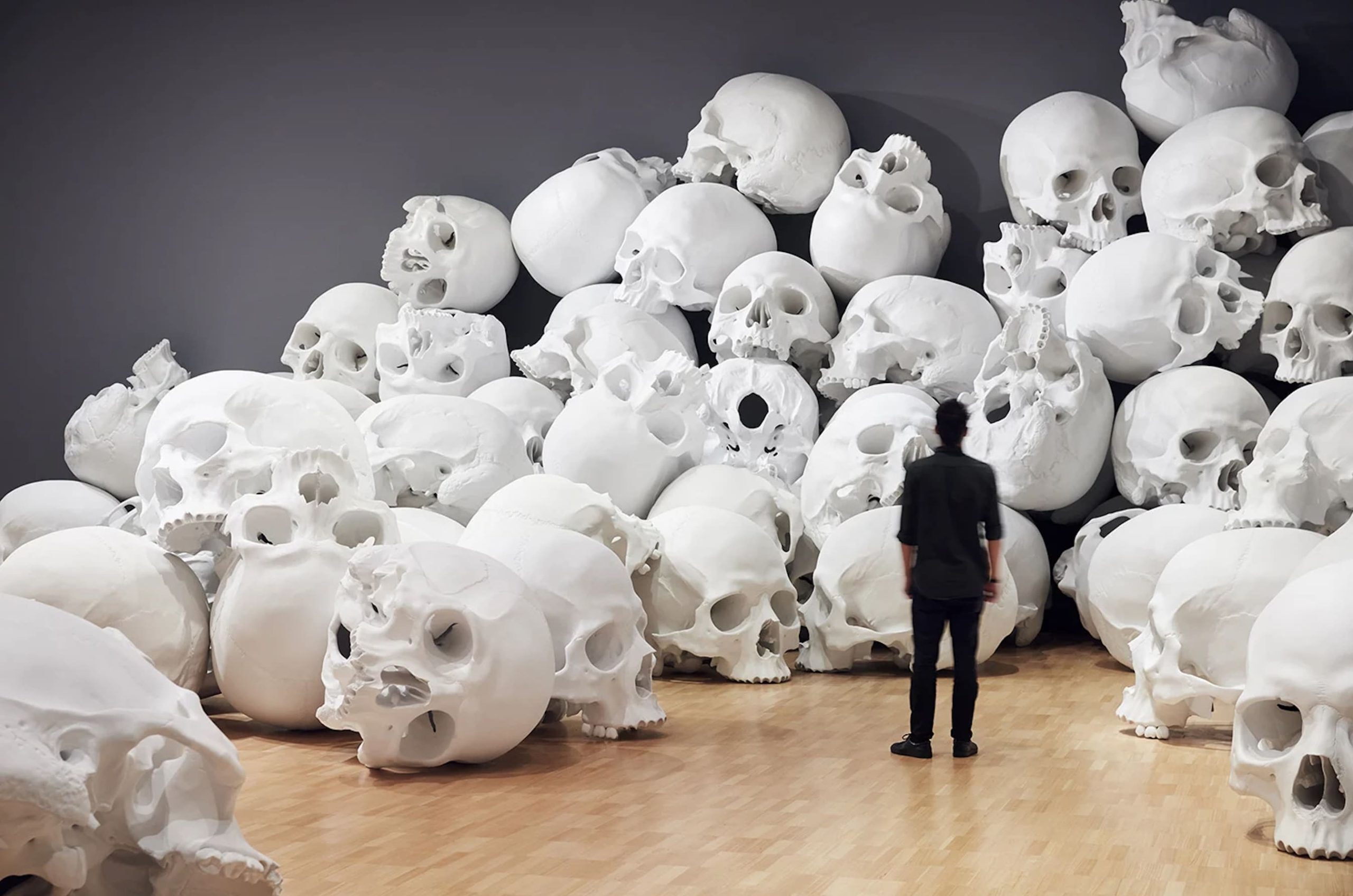 《Mass》Photo from Ron Mueck Facebook