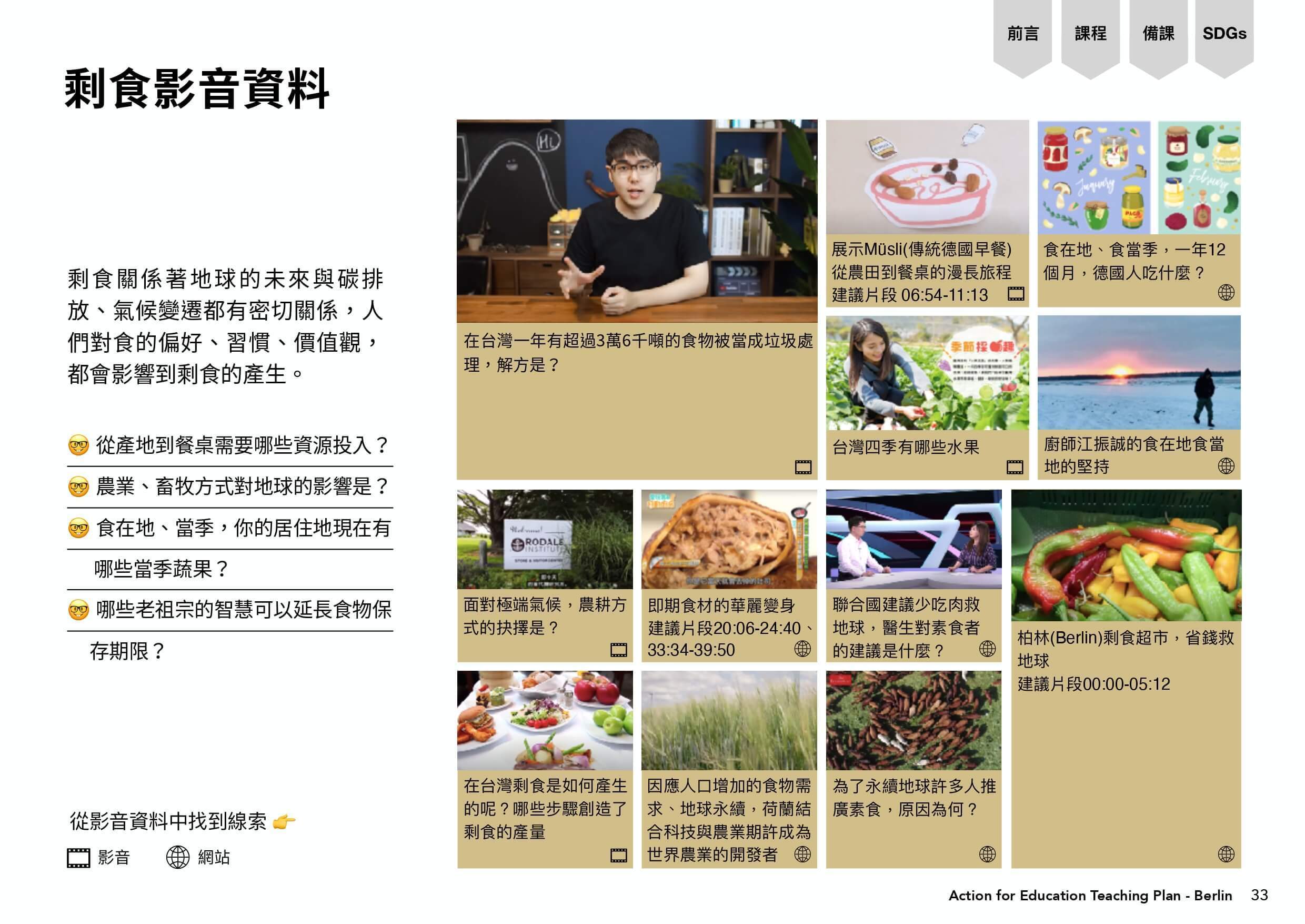 剩食影音資料集成