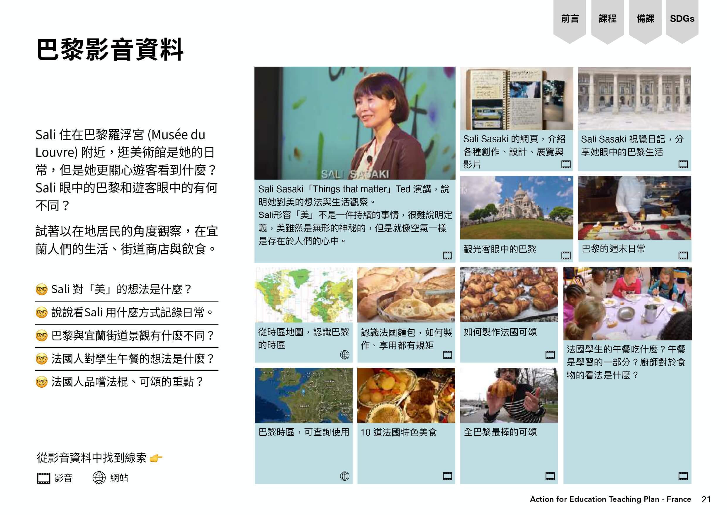巴黎影音資料集成