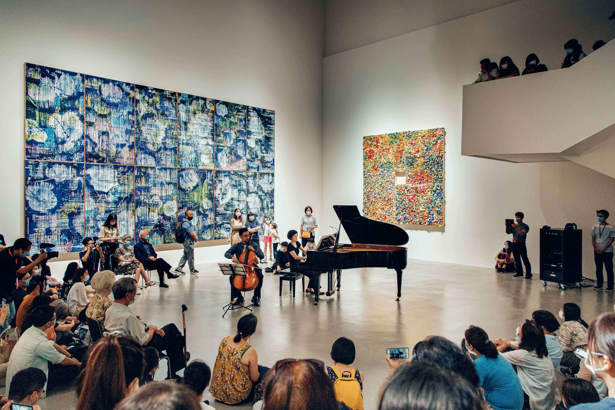 江賢二老師回顧展在北美館舉辦室內樂音樂會