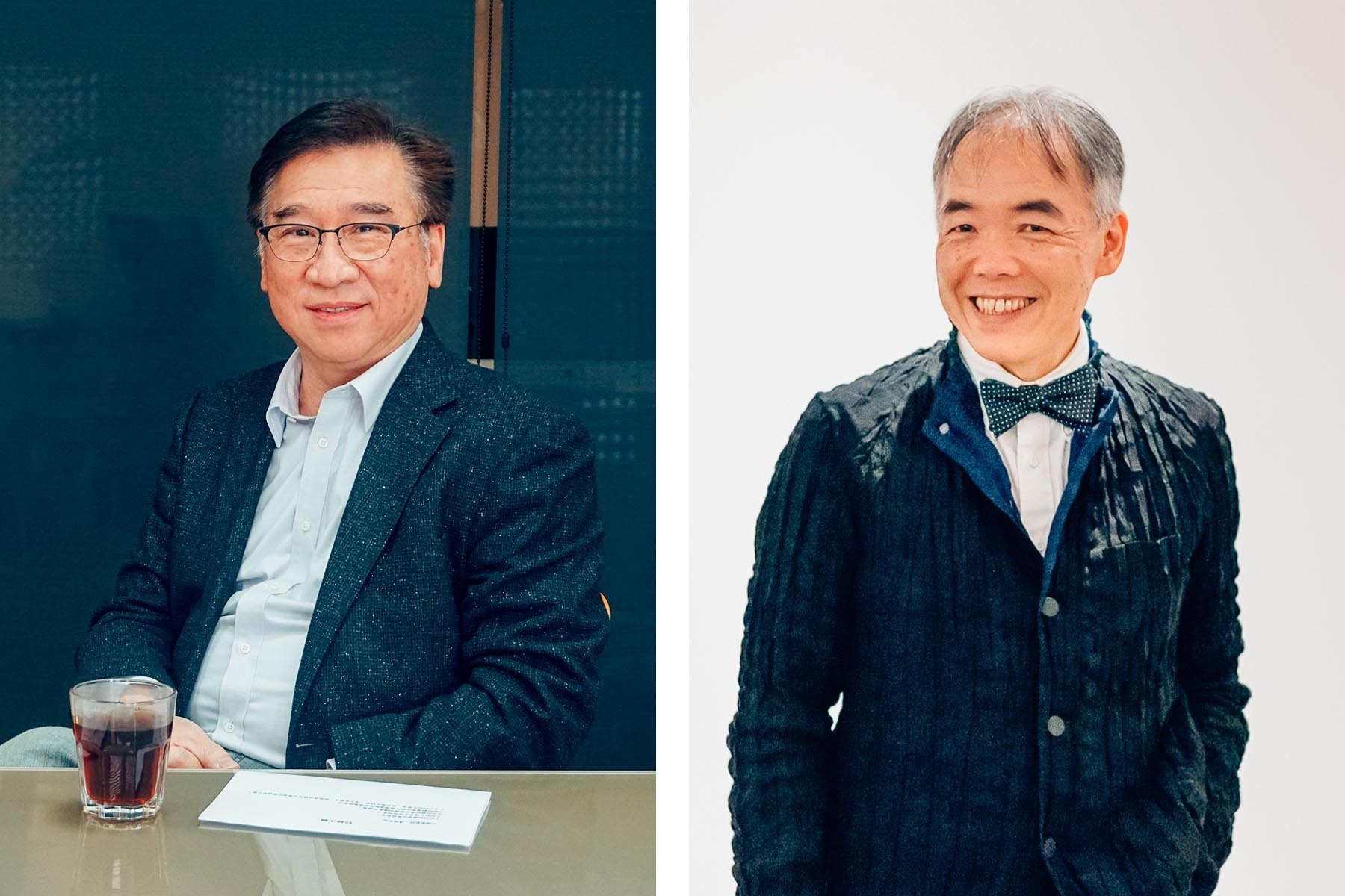 王偉華老師與曾成德老師穿西裝個人照