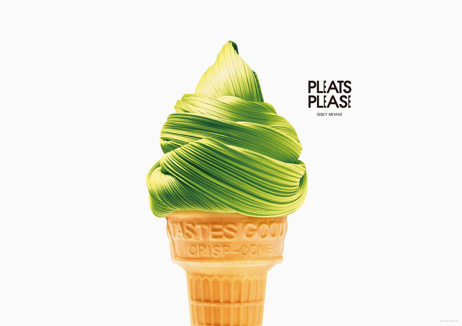佐藤卓為三宅一生的副品牌PLEATS PLEASE所設計的系列圖像