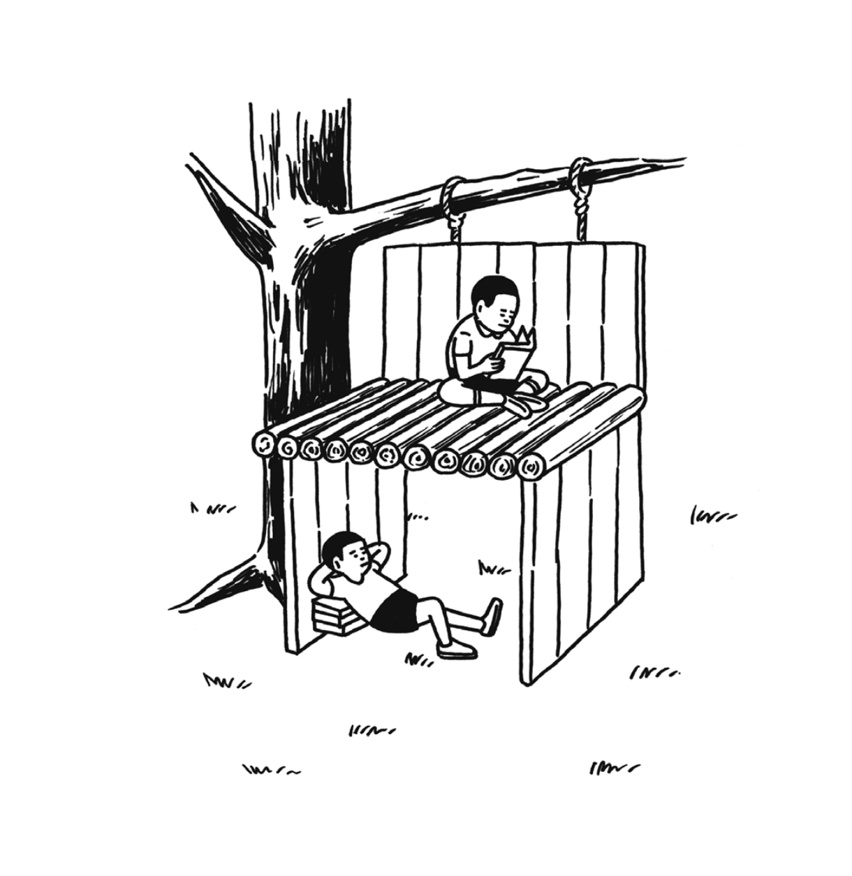 樹下的祕密小屋